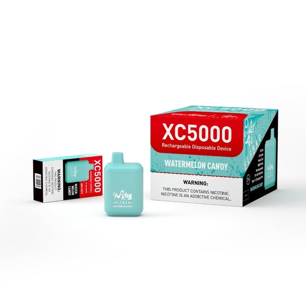 Elf Bar XC5000 Rechargeable Disposable Vape Kit 5000 Puffs 13.5ml